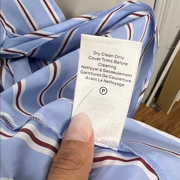 Veronica Beard Afton Draped Shirt Dress - Picture 5 of 9